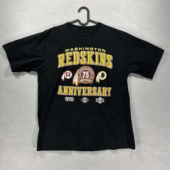 Reebok Other - Vintage Washington Redskins NFL 75th Anniversary Reebok Size Medium‎ Black